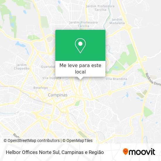 Helbor Offices Norte Sul mapa