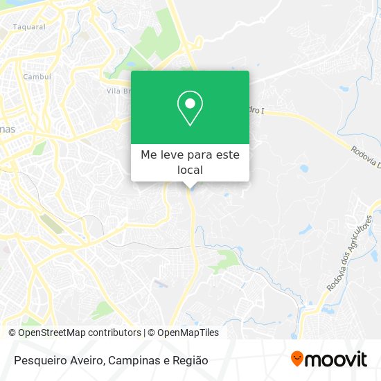 Pesqueiro Aveiro mapa