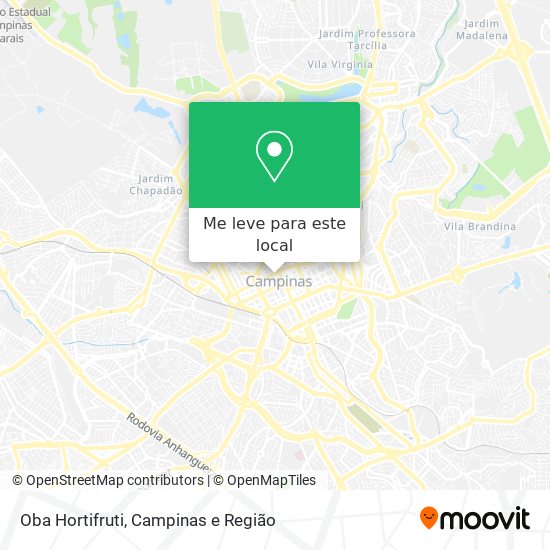 Oba Hortifruti mapa
