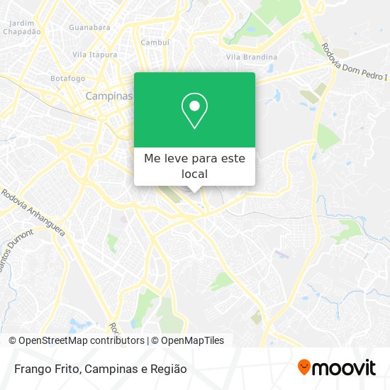 Frango Frito mapa