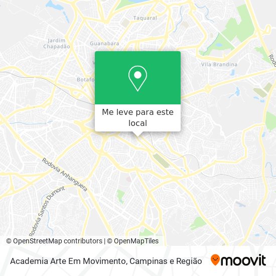 Academia Arte Em Movimento mapa