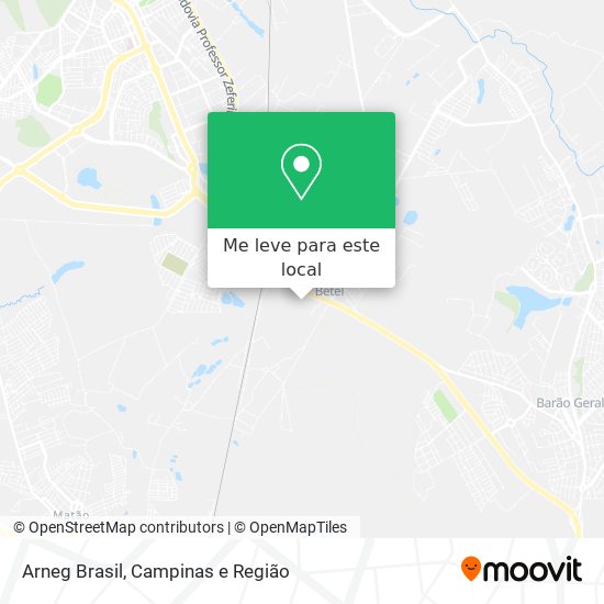 Arneg Brasil mapa