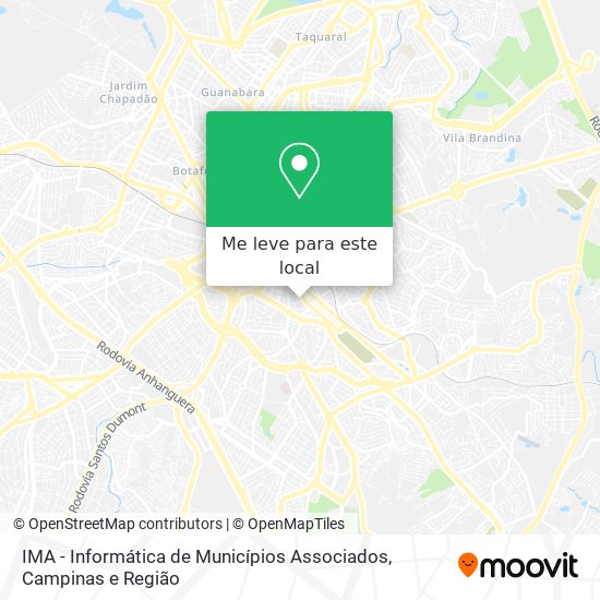 IMA - Informática de Municípios Associados mapa