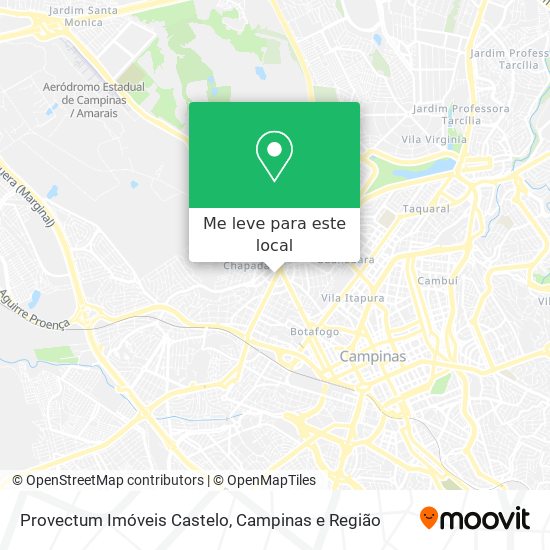 Provectum Imóveis Castelo mapa