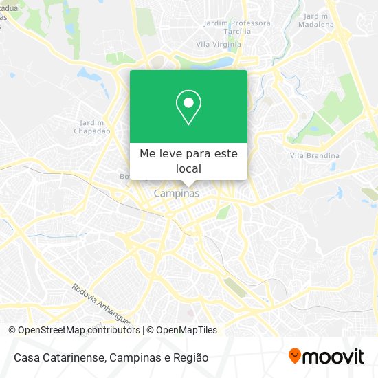 Casa Catarinense mapa