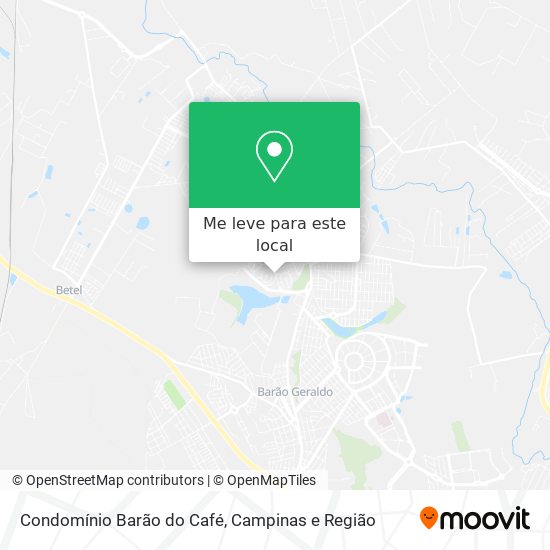 Condomínio Barão do Café mapa