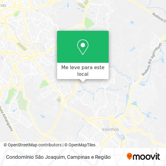 Condomínio São Joaquim mapa