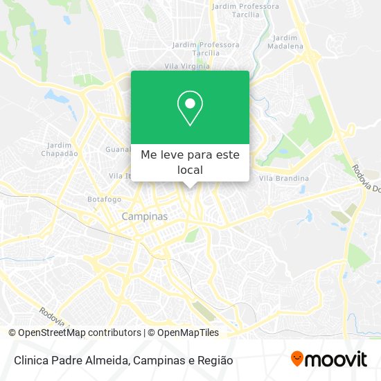 Clinica Padre Almeida mapa