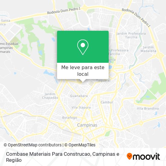 Combase Materiais Para Construcao mapa