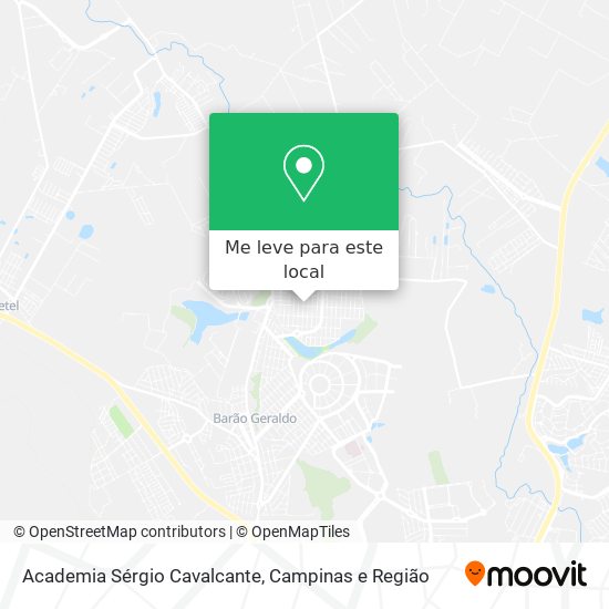 Academia Sérgio Cavalcante mapa