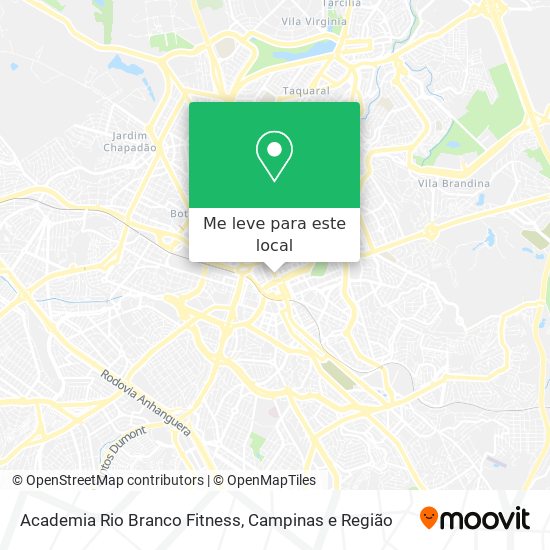 Academia Rio Branco Fitness mapa