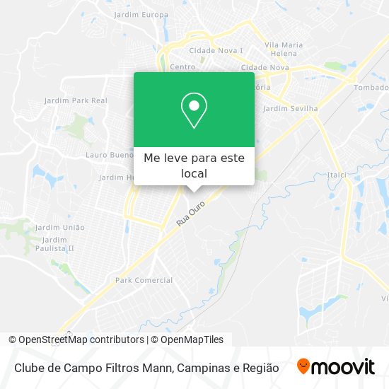 Clube de Campo Filtros Mann mapa