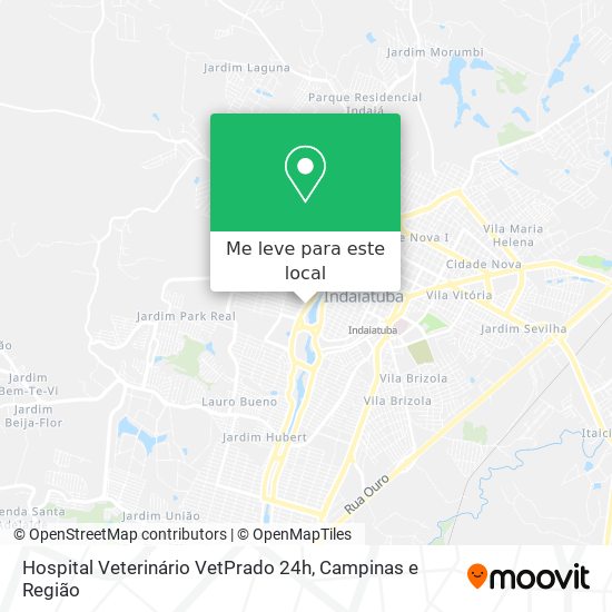 Hospital Veterinário VetPrado 24h mapa