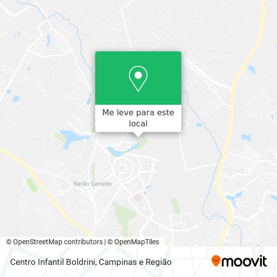 Centro Infantil Boldrini mapa