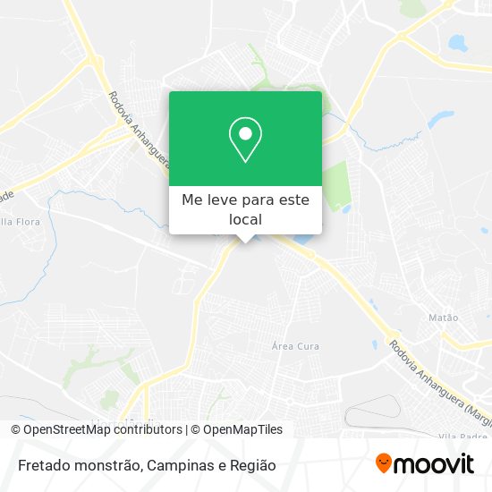 Fretado monstrão mapa