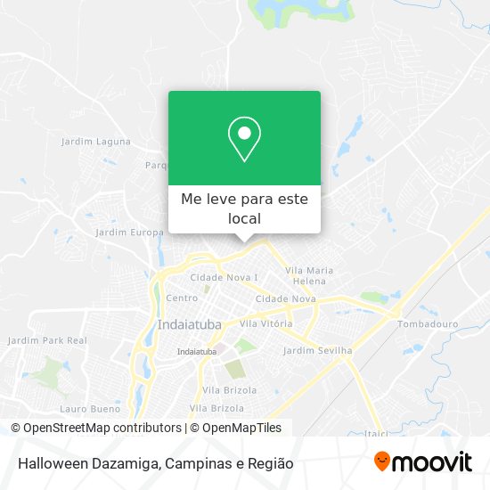 Halloween Dazamiga mapa