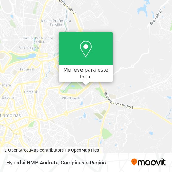 Hyundai HMB Andreta mapa