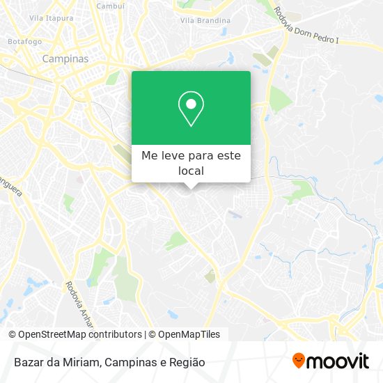 Bazar da Miriam mapa