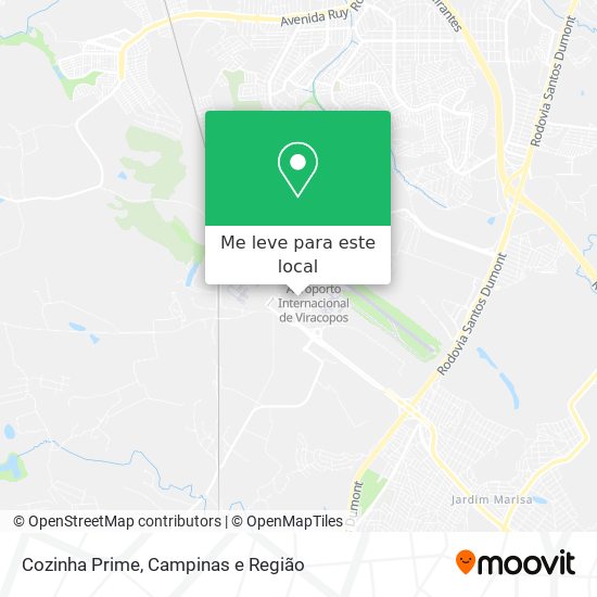 Cozinha Prime mapa