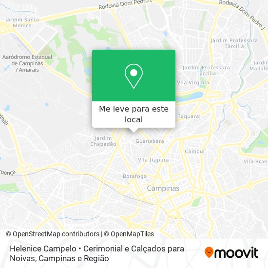 Helenice Campelo • Cerimonial e Calçados para Noivas mapa