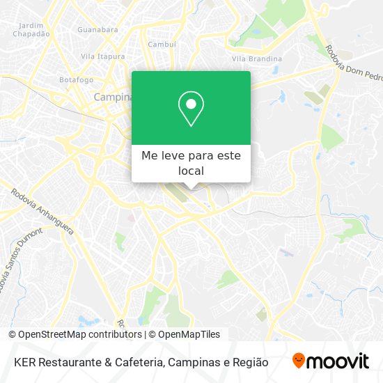 KER Restaurante & Cafeteria mapa
