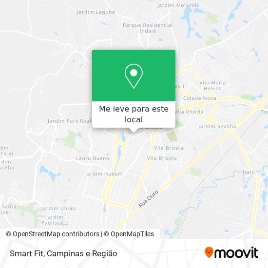 Smart Fit mapa