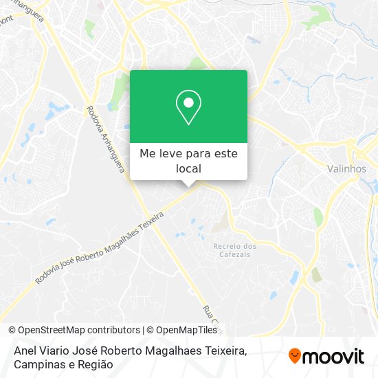 Anel Viario José Roberto Magalhaes Teixeira mapa
