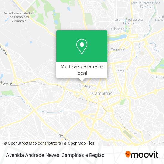 Avenida Andrade Neves mapa