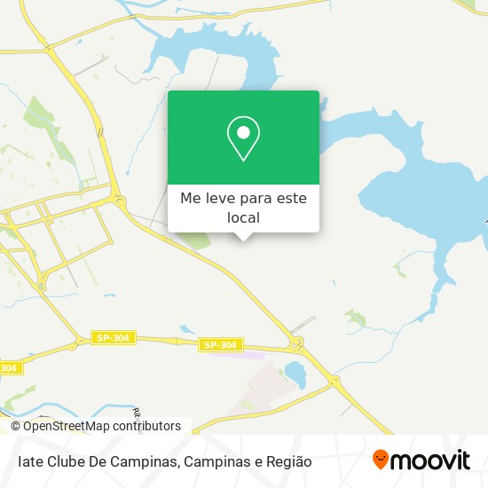 Iate Clube De Campinas mapa