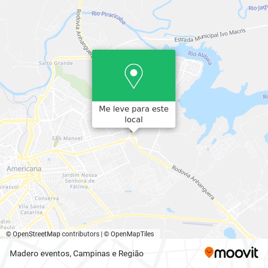 Madero eventos mapa