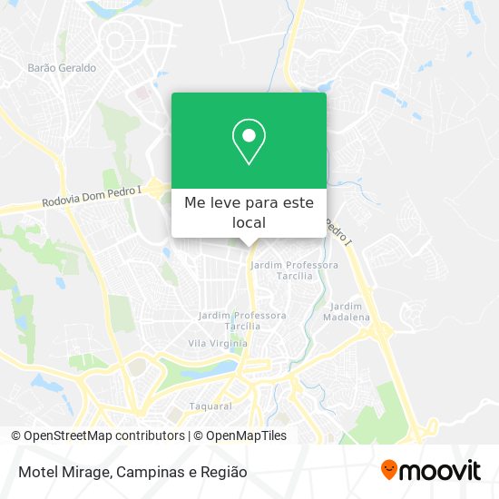 Motel Mirage mapa