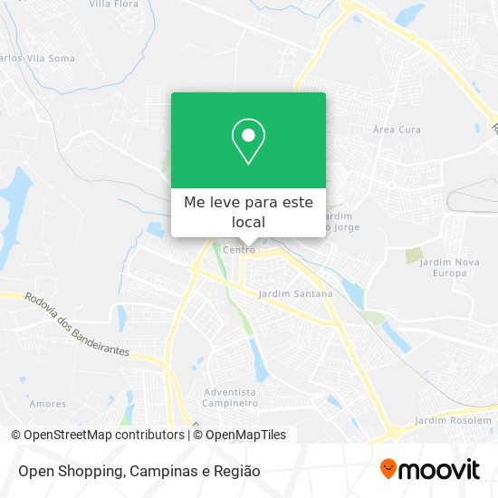 Open Shopping mapa