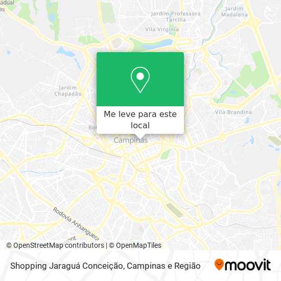 Shopping Jaraguá Conceição mapa