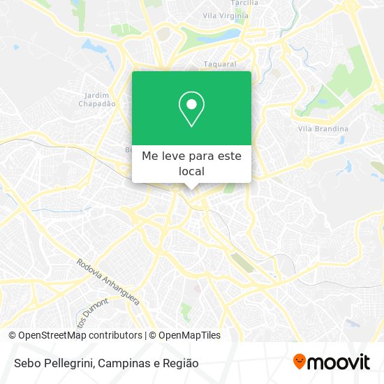 Sebo Pellegrini mapa