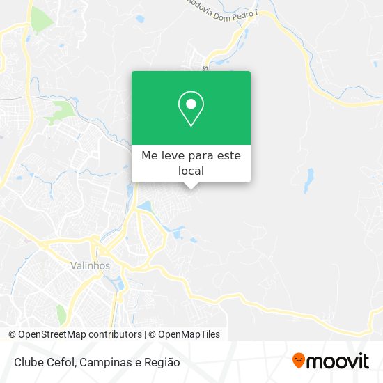 Clube Cefol mapa
