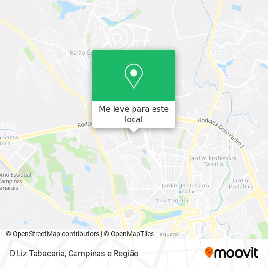 D'Liz Tabacaria mapa