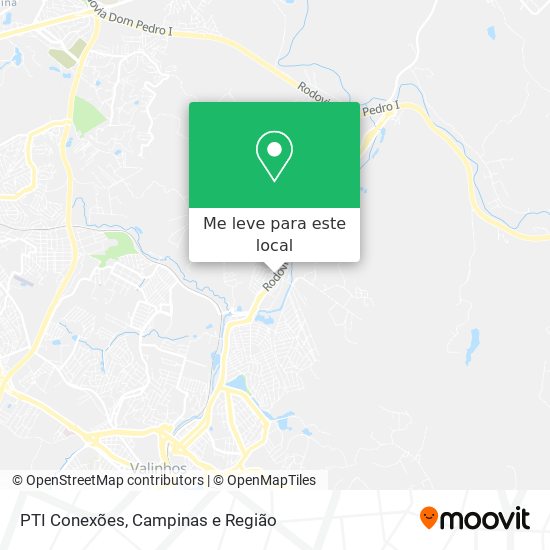 PTI Conexões mapa