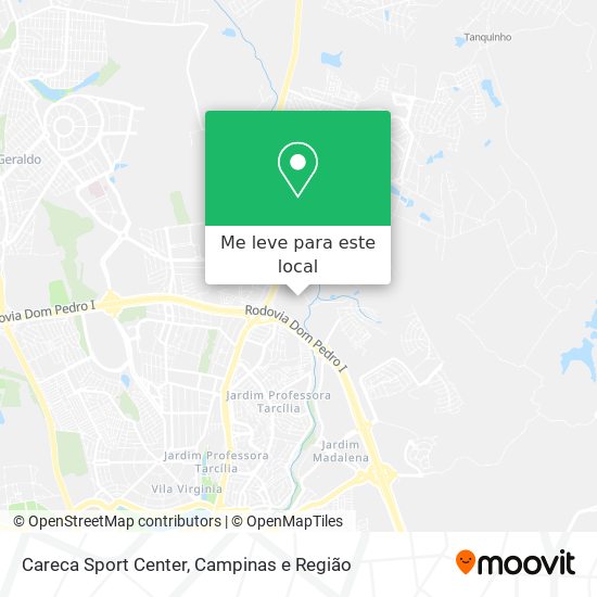 Careca Sport Center mapa