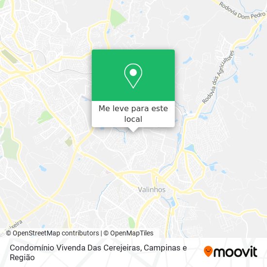 Condomínio Vivenda Das Cerejeiras mapa