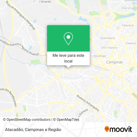 Atacadão mapa