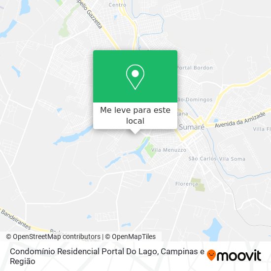 Condomínio Residencial Portal Do Lago mapa