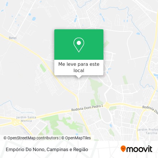 Empório Do Nono mapa