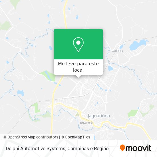 Delphi Automotive Systems mapa