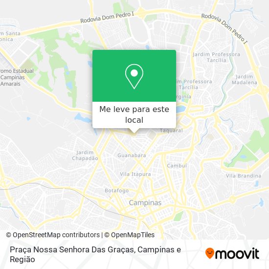Praça Nossa Senhora Das Graças mapa