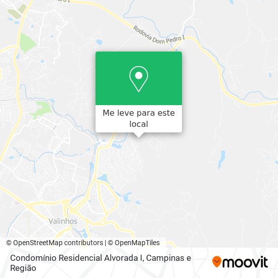 Condomínio Residencial Alvorada I mapa