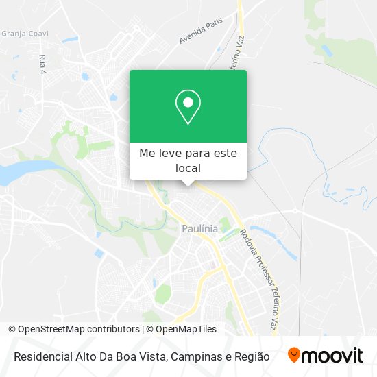 Residencial Alto Da Boa Vista mapa