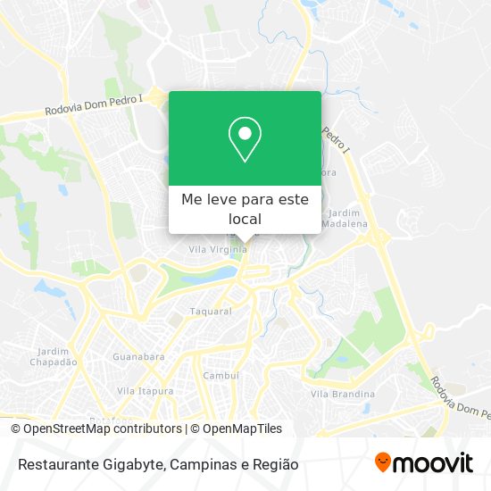 Restaurante Gigabyte mapa