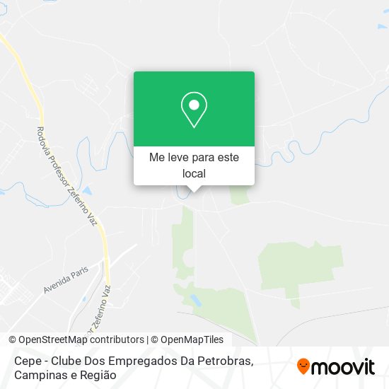 Cepe - Clube Dos Empregados Da Petrobras mapa