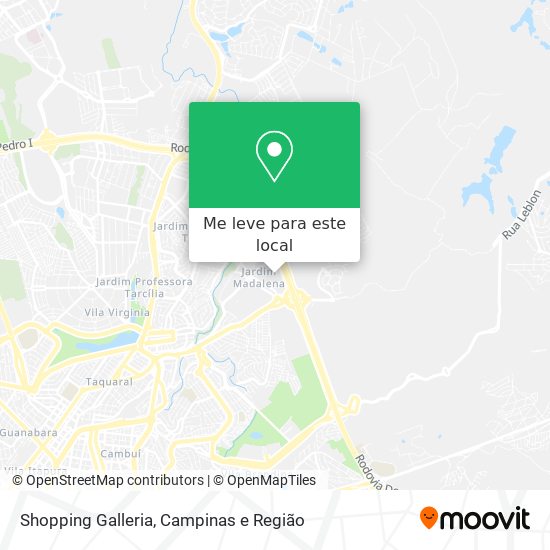 Shopping Galleria mapa
