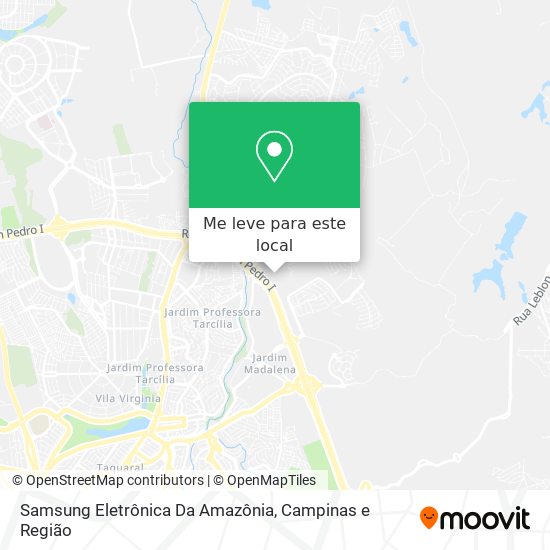 Samsung Eletrônica Da Amazônia mapa